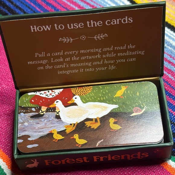 🦊 Forest Friends Card Deck – Positive Inspiration from the Animal Kingdom 🐿️ - Picture 6 of 13